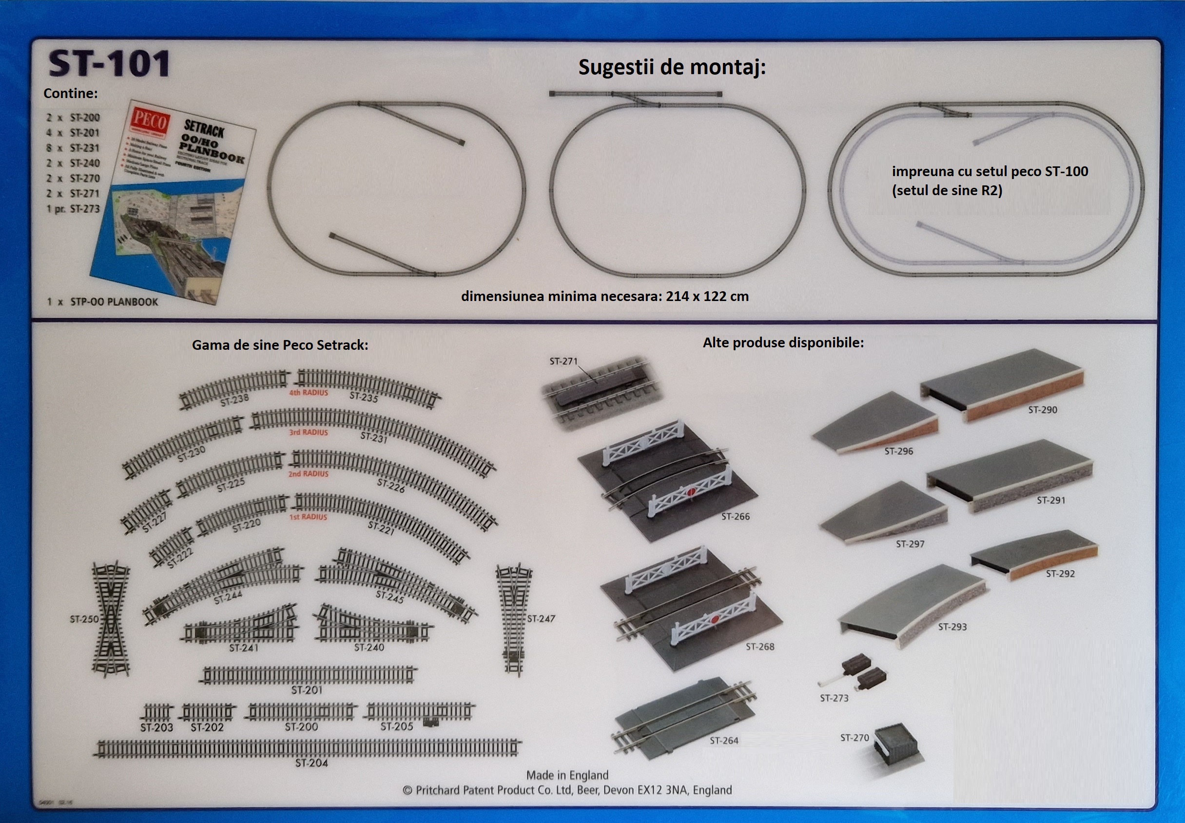 Peco hot sale set track